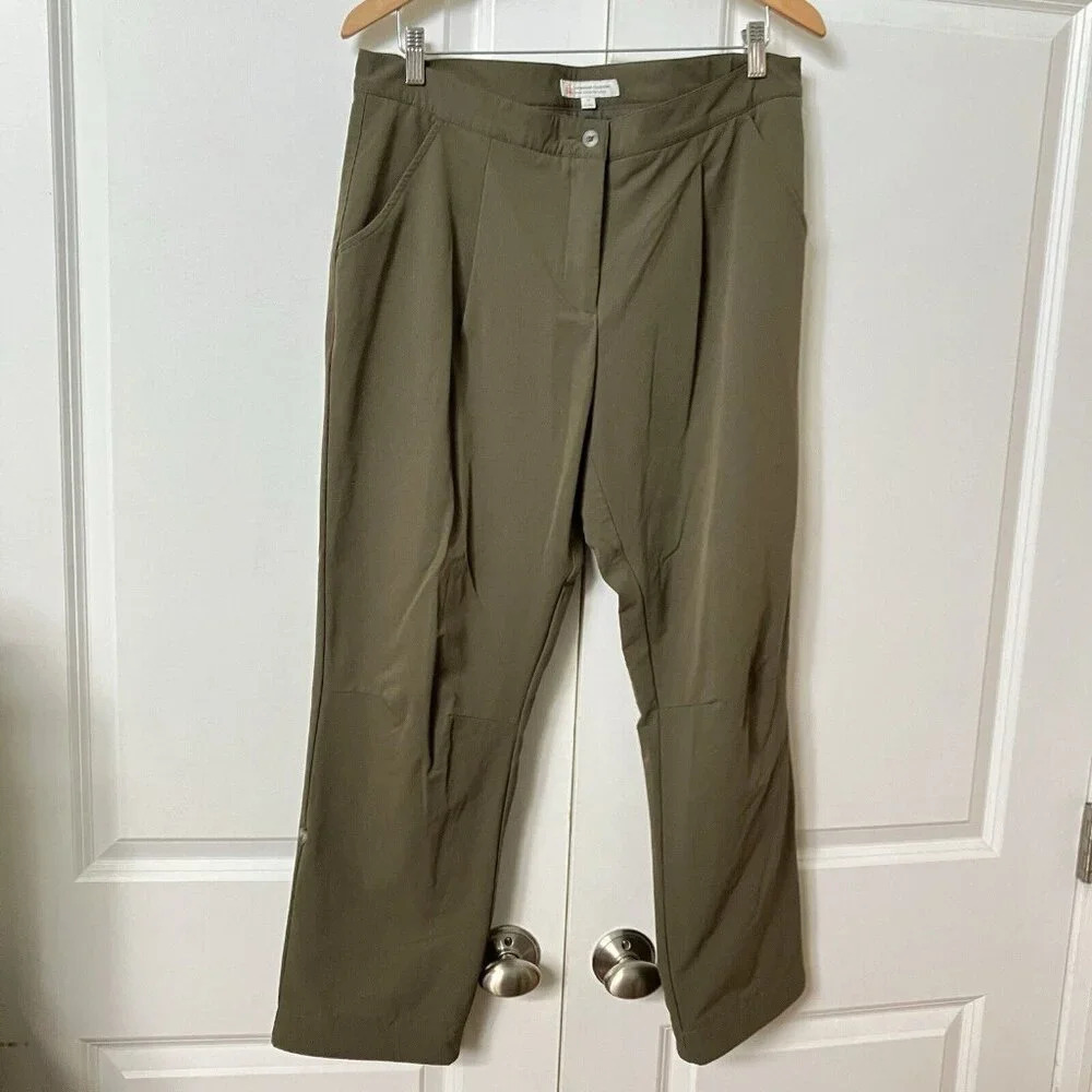 Tilley Wanderer‎ Collection Green Convertible Outdoor Hiking Pants  Gorpcore 12